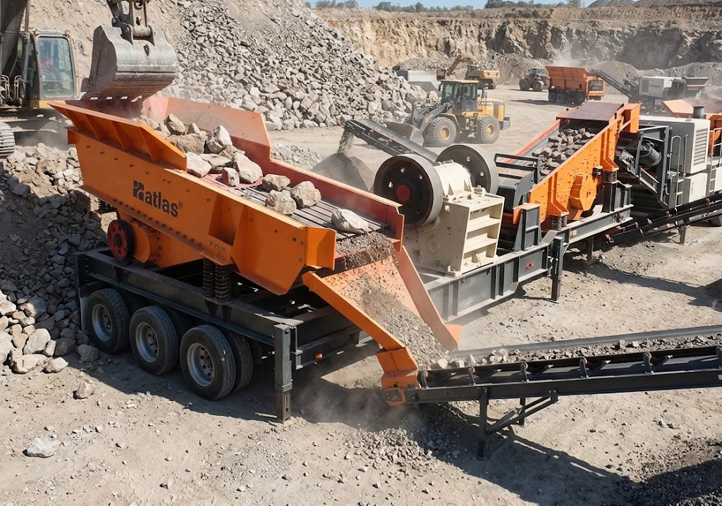 tolva y alimentador vibratorio